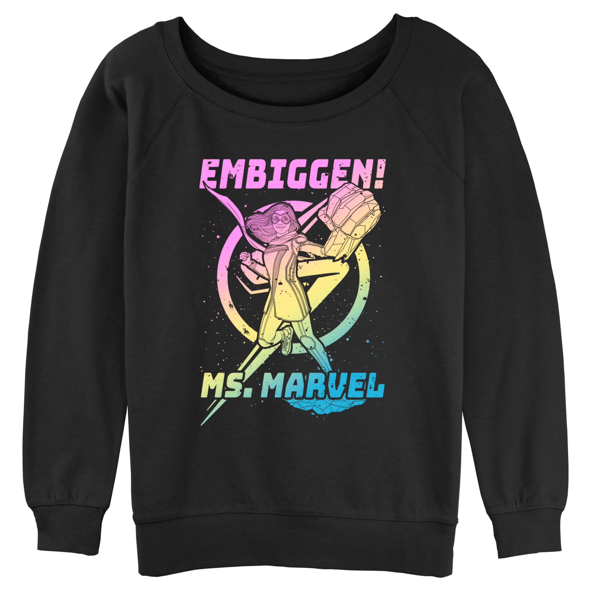 Marvel – Gradient Marvel Raglan Pullover