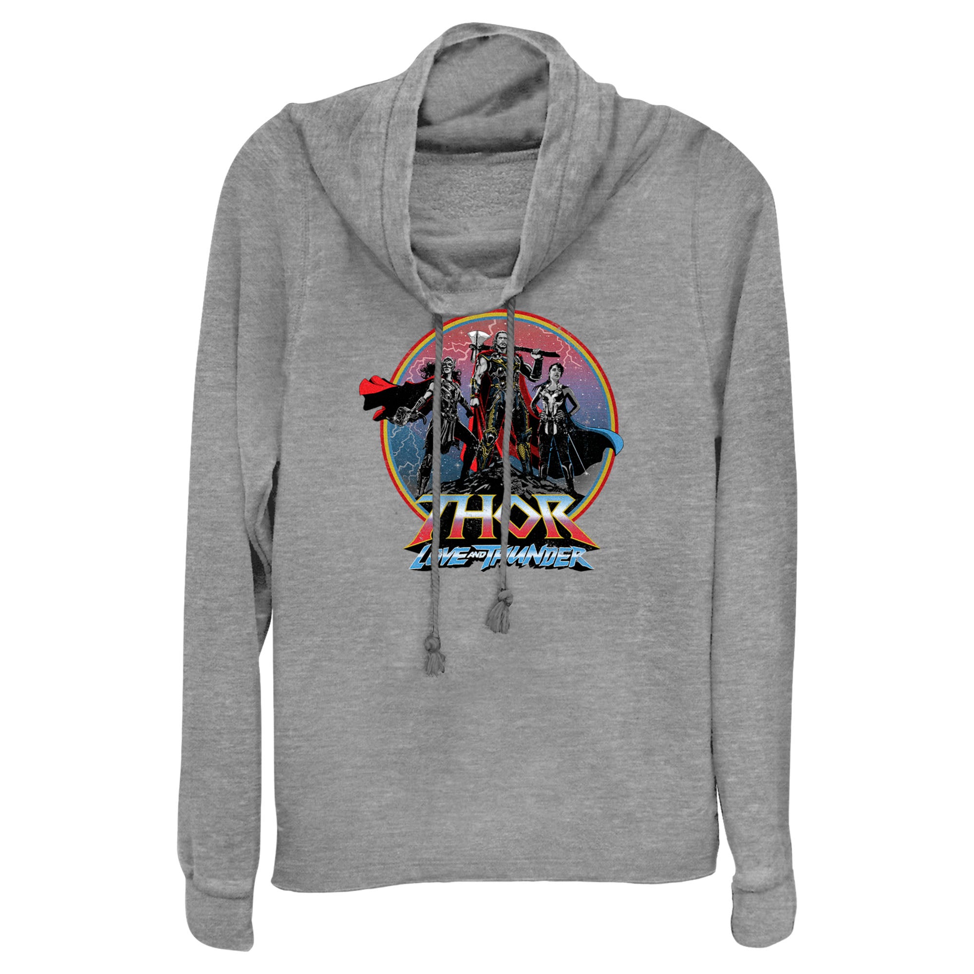 Marvel – Thor Asgardians Circle Badge Cowl Neck